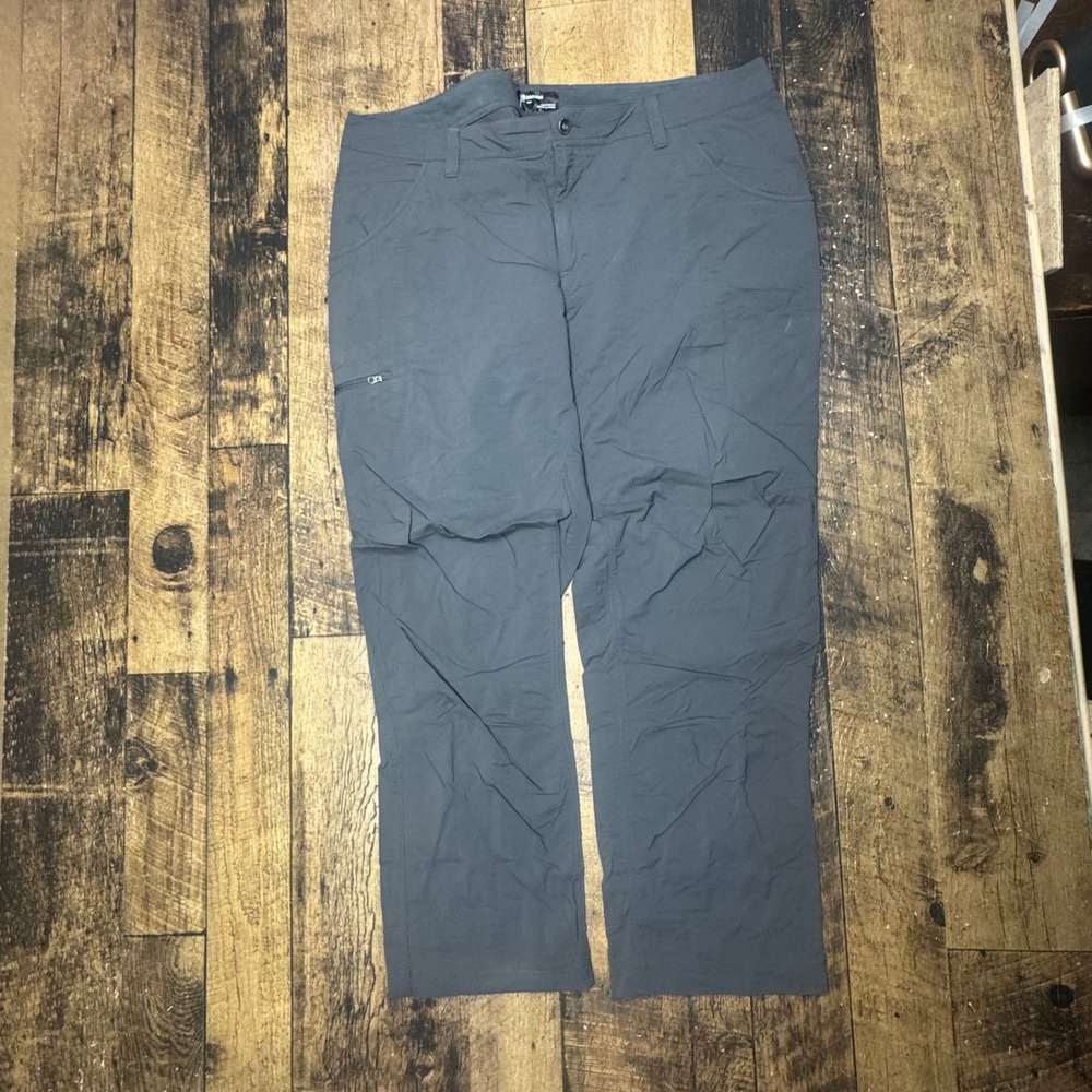 Marmot 40 Men's Dark Gray Cargo Hiking Outdoor Pants Style P44070S Size Medium‎
